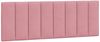 vidaXL Bett mit Matratze "Hanko" Rosa 120x200 cm Samt 3208591 Bild 5