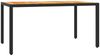 vidaXL 5-tlg. Garten-Essgruppe mit Kissen Schwarz Poly Rattan 3212038 Bild 4