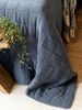 Chic Antique - Decke Quilt Tagesdecke Bettdecke 240x240cm Midnight Blau 16113011 Bild 3