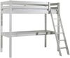 Hochbett Karolina 209x165x190 Kinderbett Massivholz Weiß Bild 2