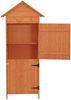 vidaXL Gartenschrank Braun 42,5x64x190 cm 41650 Bild 4