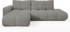 AX LIVING Ecksofa mit Schlaffunktion Hosio 288 cm in modernem Grau Links Bild 2