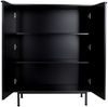 HOME DELUXE Sideboard NYLA Schwarz - 115 x 90 cm Bild 5
