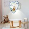 RGB LED Kinder Hängeleuchte, Affe, App- und Sprachsteuerung, Loui Bild 3