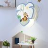 RGB LED Kinder Hängeleuchte, Affe, App- und Sprachsteuerung, Loui Bild 5