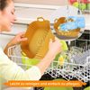 FOUORTUNATE-BEE Silikonform Silikon-Backformen für Heißluftfritteuse, 4er-Set, (4-tlg), Hitzebeständige Airfryer-Backformen für Küche & Backen Bild 4
