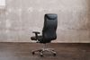KAWOLA Bürostuhl ALEXIS Schreibtischstuhl Leder schwarz 110 x 72 x 72 cm Bild 5