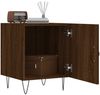 vidaXL Nachttisch Braun Eichen-Optik 40x40x50 cm Holzwerkstoff 827562 Bild 3