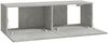 6-tlg. TV-Schrank-Set Betongrau Holzwerkstoff [3114265] Bild 5