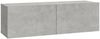 6-tlg. TV-Schrank-Set Betongrau Holzwerkstoff [3114265] Bild 4