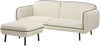 3-Sitzer Sofa hellbeige schwarz mit Ottomane TONSBERG Bild 4