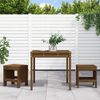 vidaXL 3-tlg. Garten-Bistro-Set, Honigbraun Massivholz Kiefer, 82,5 x 82,5 x 76 cm Bild 2