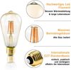 ZMH 6x LED Vintage Edison Glühbirne E27 4W Retro Glühlampe ST64 Leuchtmittel LED Filament Dekorative Lampen 2700K Warmweiß Licht Antike Beleuchtung für Haus Café Bar Restaurant Bild 2