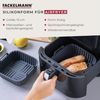 FACKELMANN Silikonform Silikon-Backform, Heißluftfritteusen-Einsatz, Antihaft-Backhilfe Bild 3