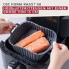 FACKELMANN Silikonform Silikon-Backform, Heißluftfritteusen-Einsatz, Antihaft-Backhilfe Bild 4