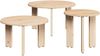 Couchtisch, Sofatisch 3 pcs Natur Massivholz Kiefer Bild 2