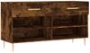 vidaXL Schuhbank Räuchereiche 102x35x55 cm Holzwerkstoff 829729 Bild 2