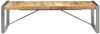 vidaXL Couchtisch 140 x 70 x 40 cm Raues Mangoholz, Form: rechteckig [321587] Bild 2