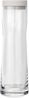 blomus SPLASH Wasserkaraffe, Moonbeam, Edelstahl poliert, Glas klar, Silikon, H 29. 5 cm, Ø 9 cm, V 1 l, 63780 Bild 2