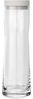 blomus SPLASH Wasserkaraffe, Moonbeam, Edelstahl poliert, Glas klar, Silikon, H 29. 5 cm, Ø 9 cm, V 1 l, 63780 Bild 4