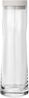 blomus SPLASH Wasserkaraffe, Moonbeam, Edelstahl poliert, Glas klar, Silikon, H 29. 5 cm, Ø 9 cm, V 1 l, 63780 Bild 3