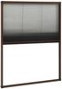 vidaXL Insektenschutz-Plissee für Fenster Aluminium Braun 80x100 cm 148654 Bild 4