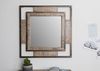 Spiegel Mango 92x4x92 braun lackiert HEAVY INDUSTRY #254 Bild 2