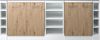 Küchenschrank für Dachschrägen R-Line Artisan-Eiche 210 cm 5er Set Vicco Bild 4