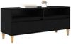 vidaXL TV-Schränk Schwarz Eichen-Optik 100 x 34,5 x 44,5 cm 881461 Bild 3