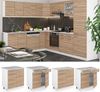 Küchenunterschrank R-Line Sonoma 80 cm , AP Marmor Vicco Bild 2