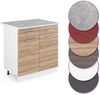 Küchenunterschrank R-Line Sonoma 80 cm , AP Marmor Vicco Bild 5