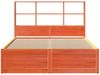vidaXL Massivholzbett ohne Matratze Wachsbraun 140x190 cm Kiefernholz 3323469 Bild 4