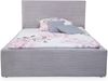 Polsterbett HARPER SANDAKAN LF 140x200 cm silber Doppelbett Bild 2