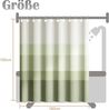 Agger Duschvorhang 180x180 cm Badewanne Waschbar Textil Shower Curtains Bild 2