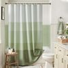 Agger Duschvorhang 180x180 cm Badewanne Waschbar Textil Shower Curtains Bild 3