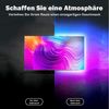 Lapalife LED-Streifen USB TV-Hintergrundbeleuchtung mit Musik Sync, RGB LED TV Lichter, Mit Fernbedienung, Bluetooth App, für HDTV & Zimmer Bild 4