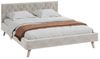 FDM Polsterbett ZUZA modern mit Bettkasten MADE IN EU - mit hochwertigem Velours Bezug (verfügbar 120x200 140x200 160x200 180x200cm, Bettrahmen, Bett, mit großen gepolsterten Kopfteil, ohne Matratze, Lattenrost aus Holz), ohne Matratze, Lattenrost aus ... Bild 4
