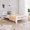 Ticaa Massivholzbett "Bert", FSC®-zertifiziert (Kiefer), Jugendbett, mit Lattenrost (90x200cm, 100x200cm, 140x200cm), ideal für das Kinder- und Jugendzimmer, Massivholz Bild 4
