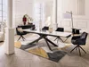 Vente-unique - COREMA Esstisch GlasKeramik GrauWeiß - B 100 cm x H 76 cm x L 240 cm280 cm200 cm Bild 3