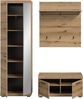 Garderobenkombination (B/H/T: 167x197x40 cm) in Evoke Oak Nachbildung Bild 3