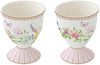 EasyLife Eierbecher Happy Easter, Spülmaschinengeeignet, Mehrfarbig, Motiv: Blumen, Höhe: 6.5cm Bild 5