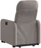 vidaXL Relaxsessel mit Aufstehhilfe Elektrisch Taupe Stoff 3206820 Bild 4