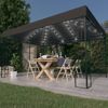 vidaXL Pavillon mit LED-Lichterkette 3x4 m Anthrazit 3070323 Bild 2