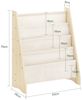 SoBuy KMB50-N Kinderregal, MDF, Papierfurnier, Natur, 63 x 76 x 28 cm Bild 3