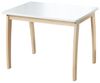 roba Kindertisch - Massivholz & MDF - HxBxT: 56 x 76 x 52 cm - Weiß / Natur Bild 4