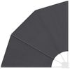 vidaXL Balkon Sichtschutz 115 x 115 cm Polyester Schwarz 42000908 Bild 2
