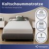 Kaltschaummatratze 7-Zonen mit zwei Liegeseiten - 90x200 120x200 140x200 160x200 180x200, Träumegut24, verschiedene Größen, Höhen und Härtegrade Bild 3