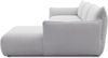 DOMO. collection Ecksofa 800 022, Modulsofa in L-Form mit Taschenfederkern und attraktiver Biese-Naht, Sofa, Polsterecke, Eckcouch 276 x 168 x 79 cm (BxTxH), hellgrau Bild 5