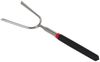 Teleskop-Grillgabel, ausziehbar, Silber/Schwarz, 25 - 86 cm Bild 1