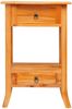 vidaXL Konsolentisch Natur 50,5 x 30 x 75,5 cm Massives Mahagoni Holz 42009937 Bild 5